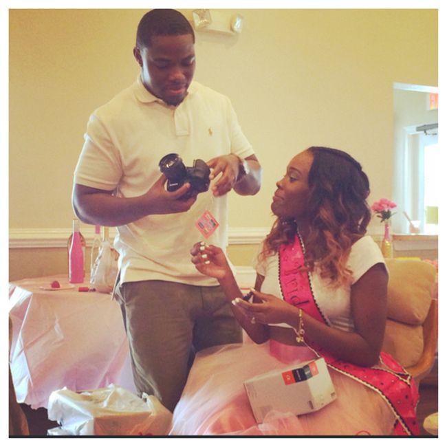 My pink and gold Bridal Shower! Pics