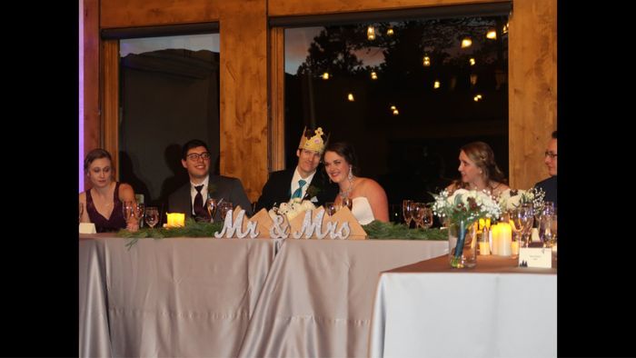 Head table - does it matter what side brides and maids, groom and men sit? - 1