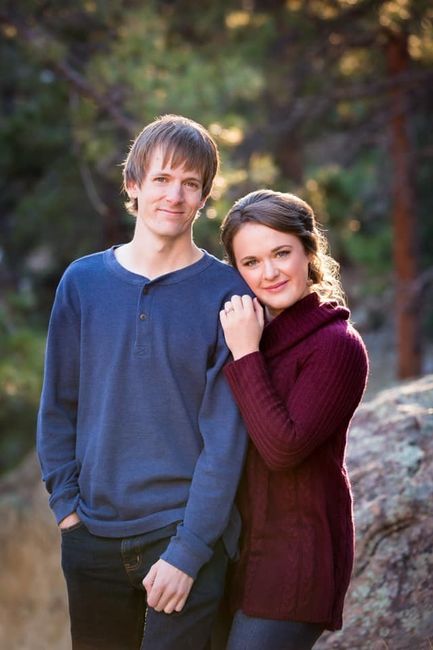 engagement photos after hair/make up trial