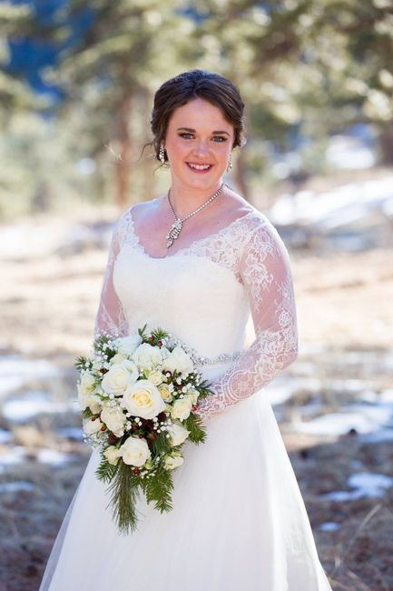 Dress Listed as Ivory---but It's not Ivory - 1