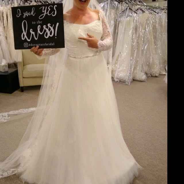 i want to see your long-sleeved wedding dresses! - 1