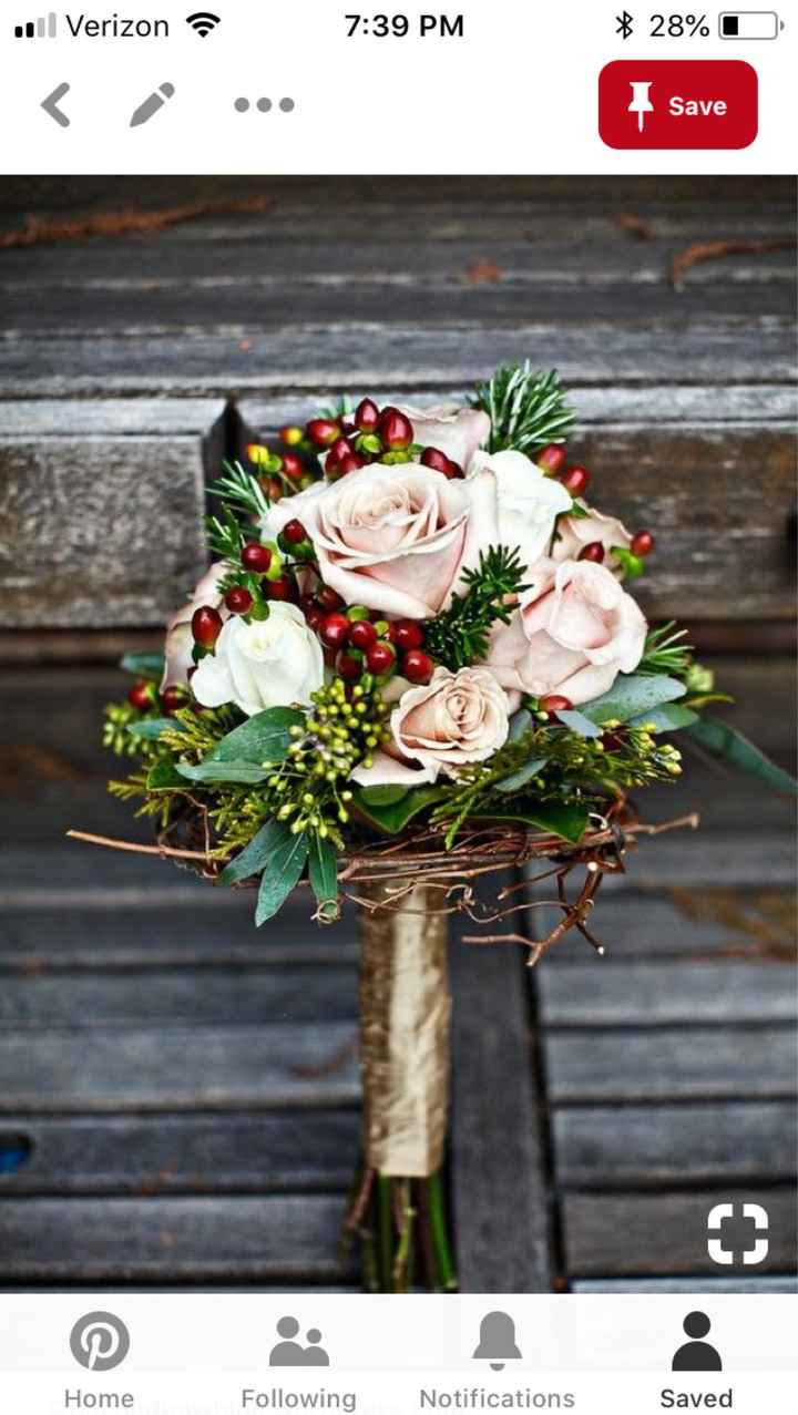 Flowers for a January wedding - 1