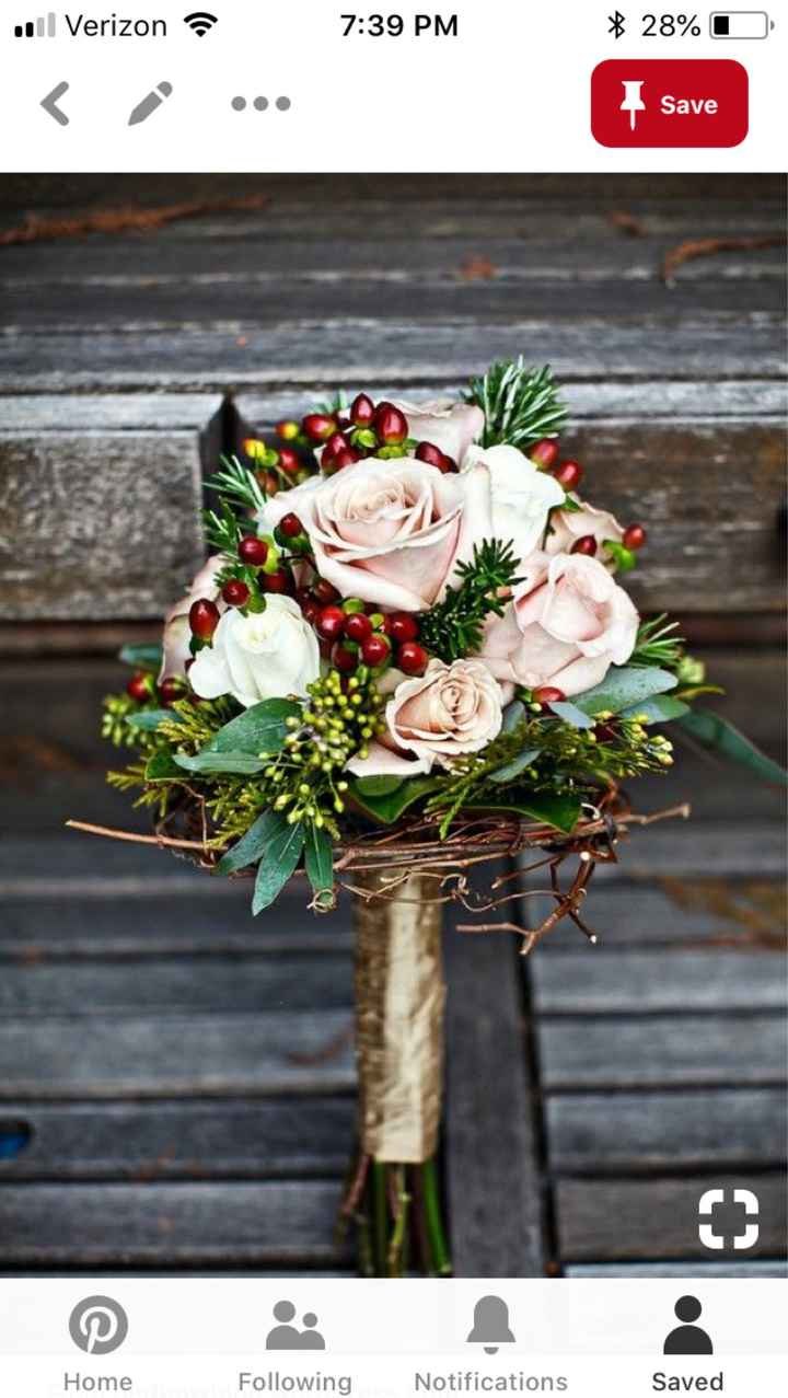 Which Winter Wedding Bouquet? - 1