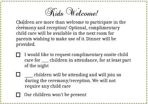 Kids Welcome