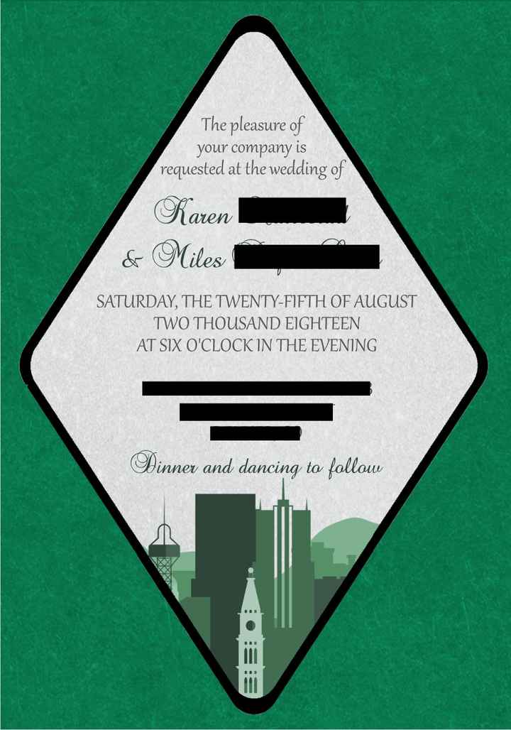 Need help with invitation