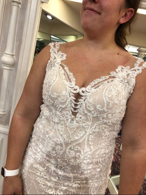 Help! i fell in love with two wedding dresses. 5