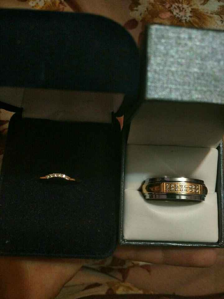 Our wedding bands! - 1