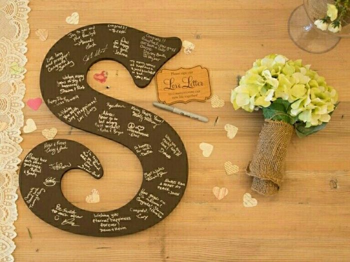 Wedding guest book alternatives