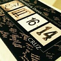 Wedding guest book alternatives