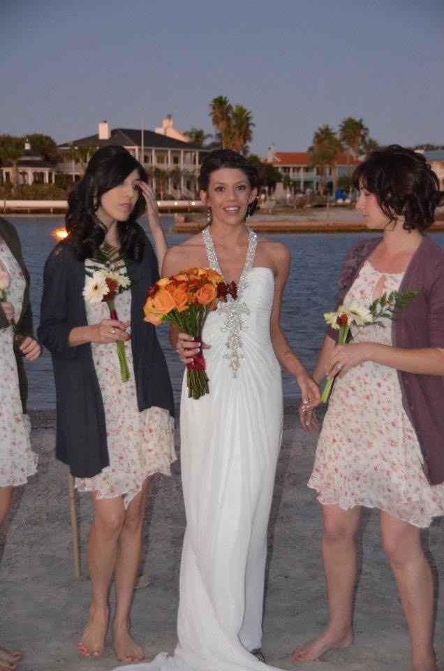 Tell me about/show me pix of when you were a bridesmaid!