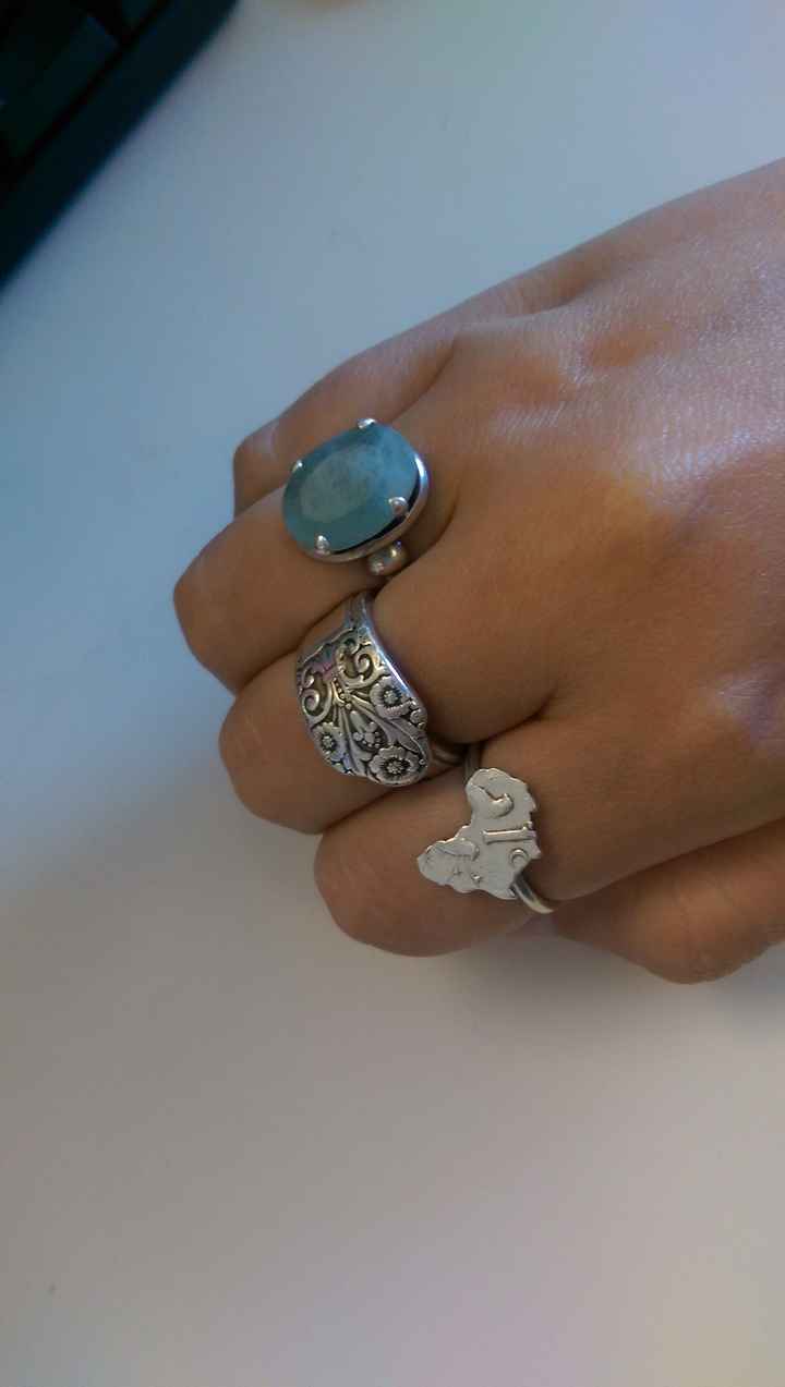 What other rings do you wear? And on what fingers? (Pics Please)