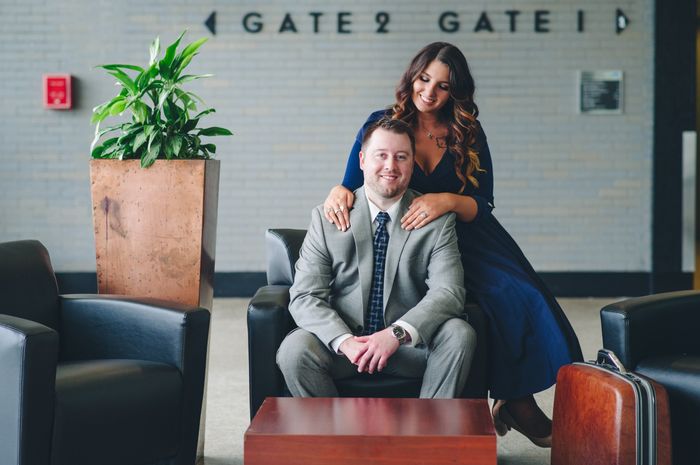 Did you do an engagement photo session?