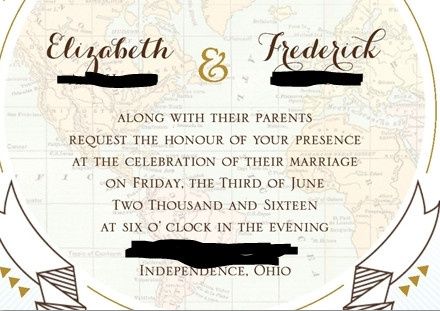 Invites - Anything you would change??? (Pics)