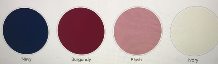 Wedding Colors - Please Vote!