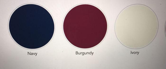 Wedding Colors - Please Vote!