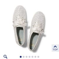 Burgundy Sparkle Keds