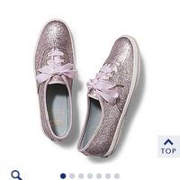 Burgundy Sparkle Keds