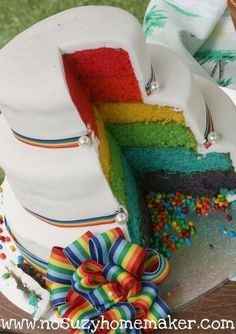 colorful rainbow inside