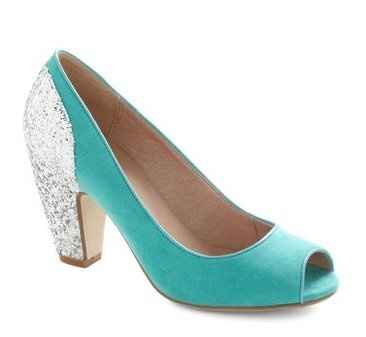 I showed my MOH my wedding shoes & she freaked out because they were purple......what color are you 