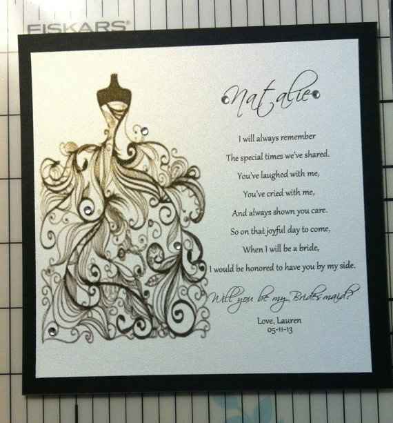 What is the proper etiquette for asking a BM to be in the wedding?