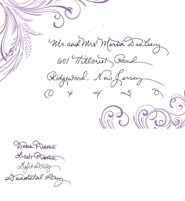 Another envelope addressing question.