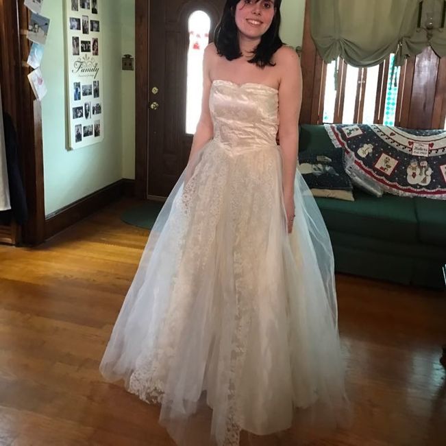 August Brides Lets See Your Dresses