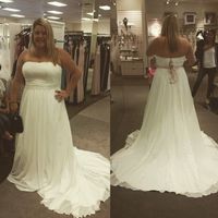 Calling plus size brides, show me your Dress