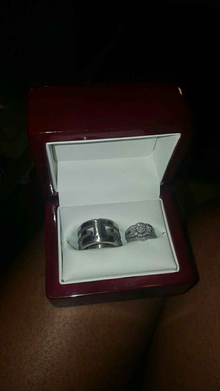 5 days to go! We got our rings. Show me yours.
