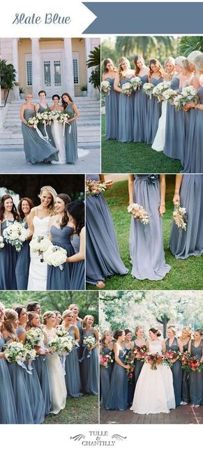 I believe you said no light blue and peach, but what about slate blue and blush?