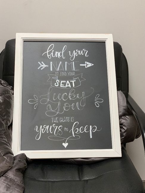 Wedding Favor Sign