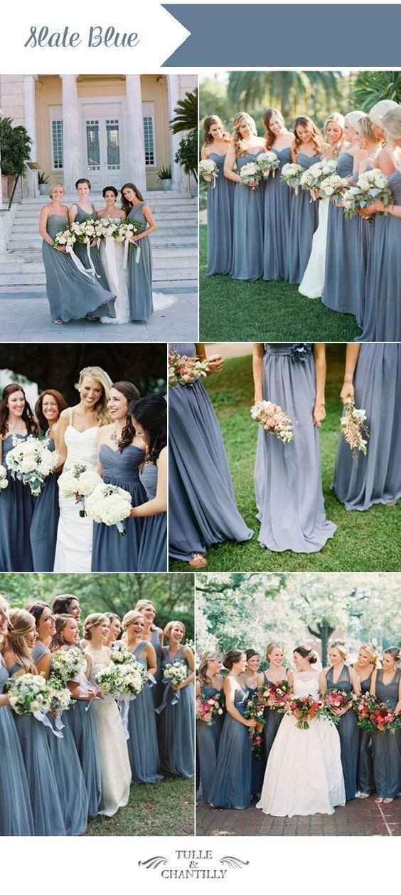 I believe you said no light blue and peach, but what about slate blue and blush?