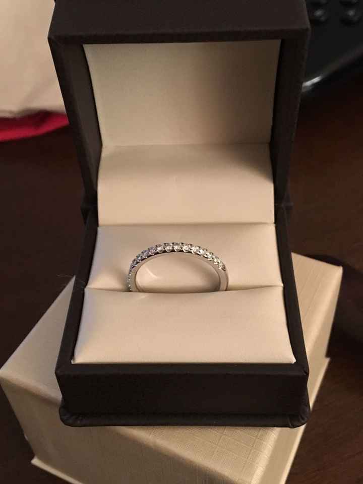 Picked up my wedding band!