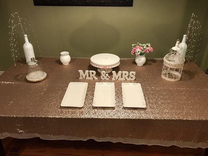 Dessert table