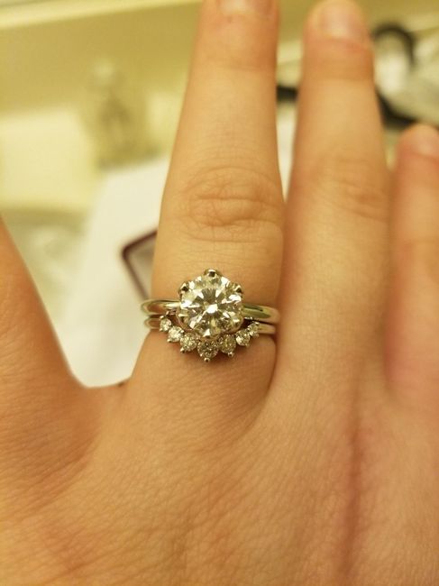 Just ordered my wedding ring~ show me yours! - 1