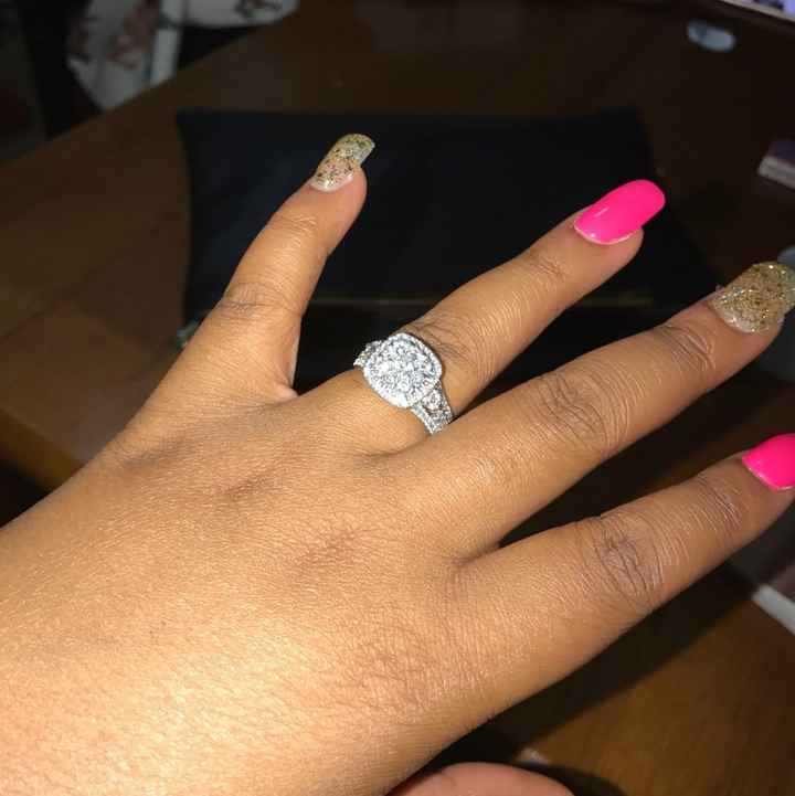 New engagement ring- show me your rings!