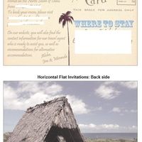 My wacky wedding invitation inserts (with pics)