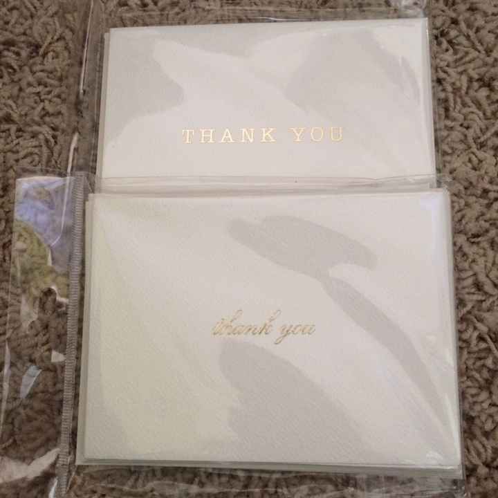 Thank You card deal