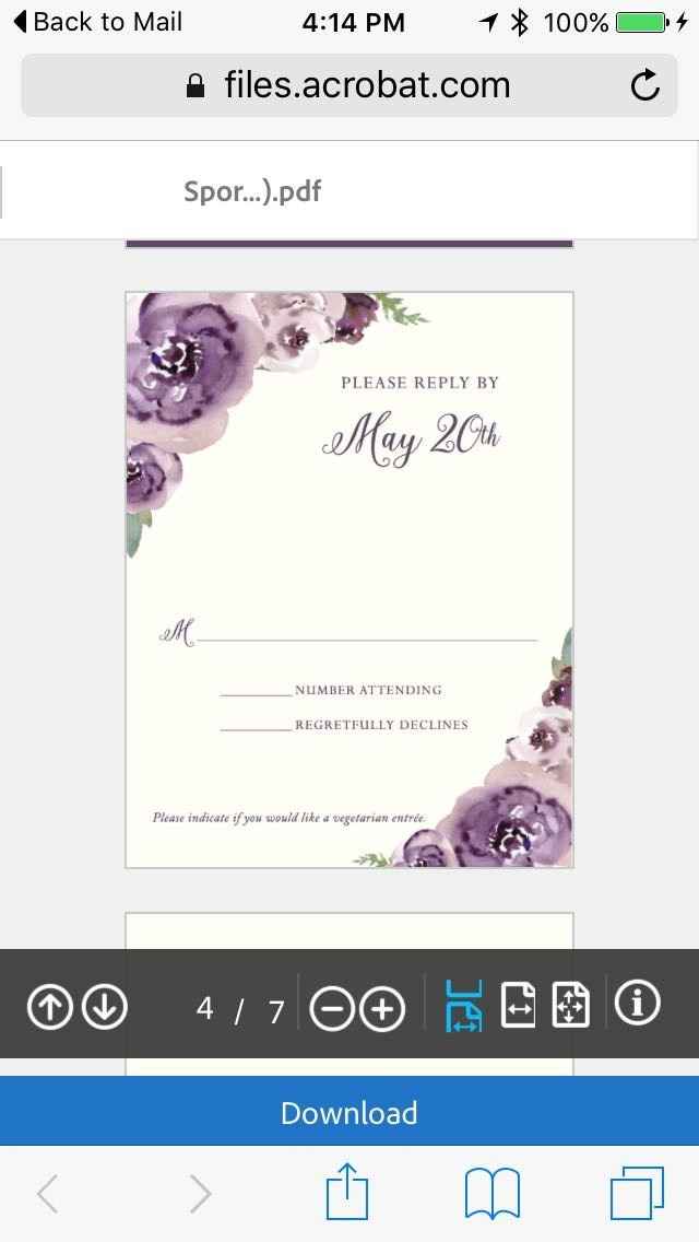 What color envelopes?