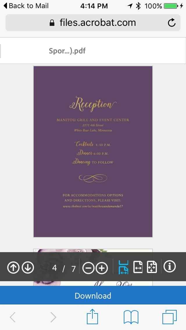 What color envelopes?