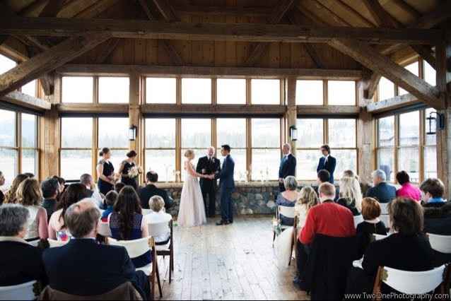 Outside Winter Ceremony