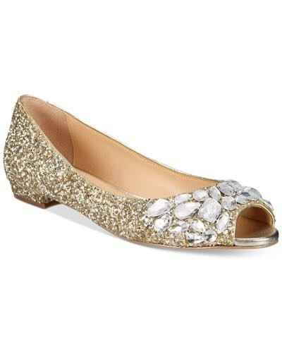 Flat open toe sparkly shoe inspiration!!