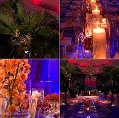 Beach theme centerpieces