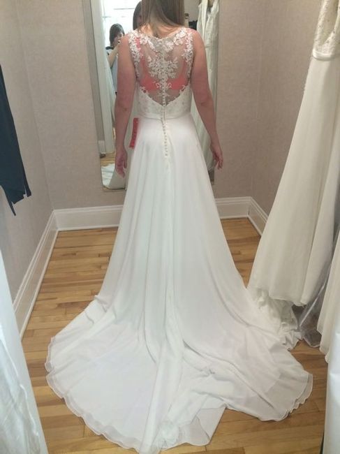 Dress shopping alone? Update w/pictures
