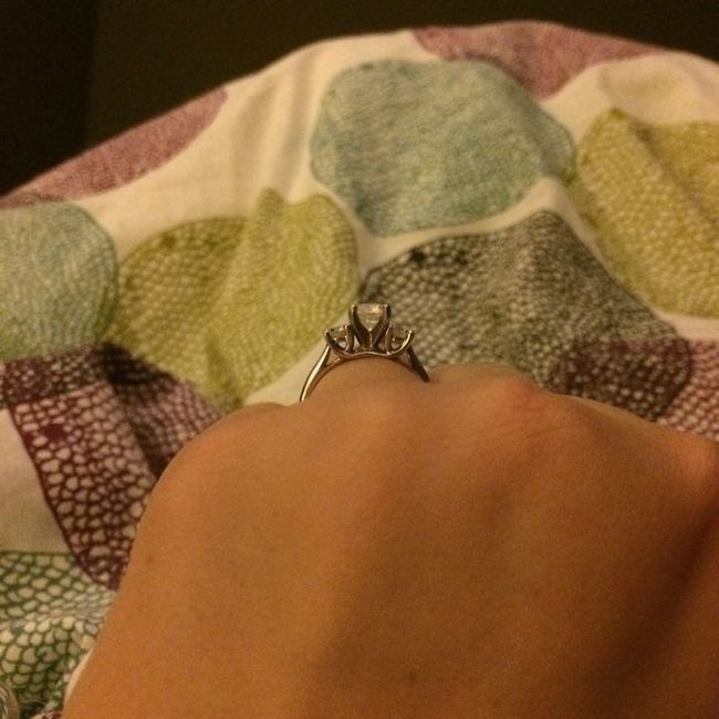 PLEASE HELP - engagement ring screw-up?