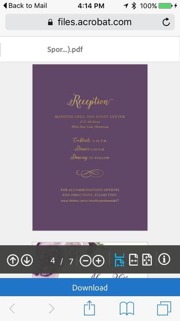 What color envelopes?