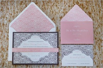 Damask theme brides!