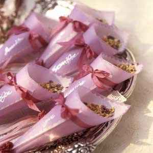 DIY: Birdseed for send-off...