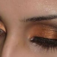 Orange Eye Shadow? Advice please