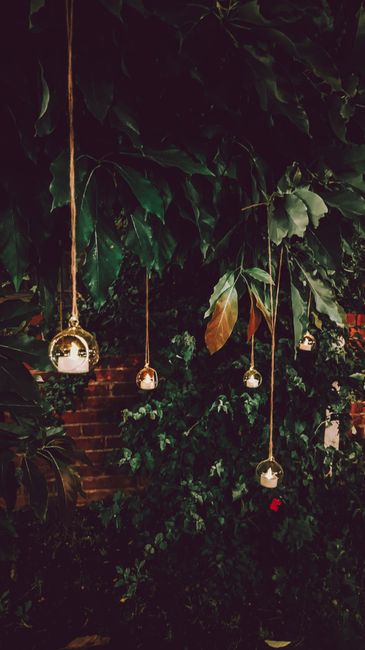 Engagement party decor