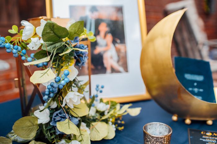 Engagement party decor